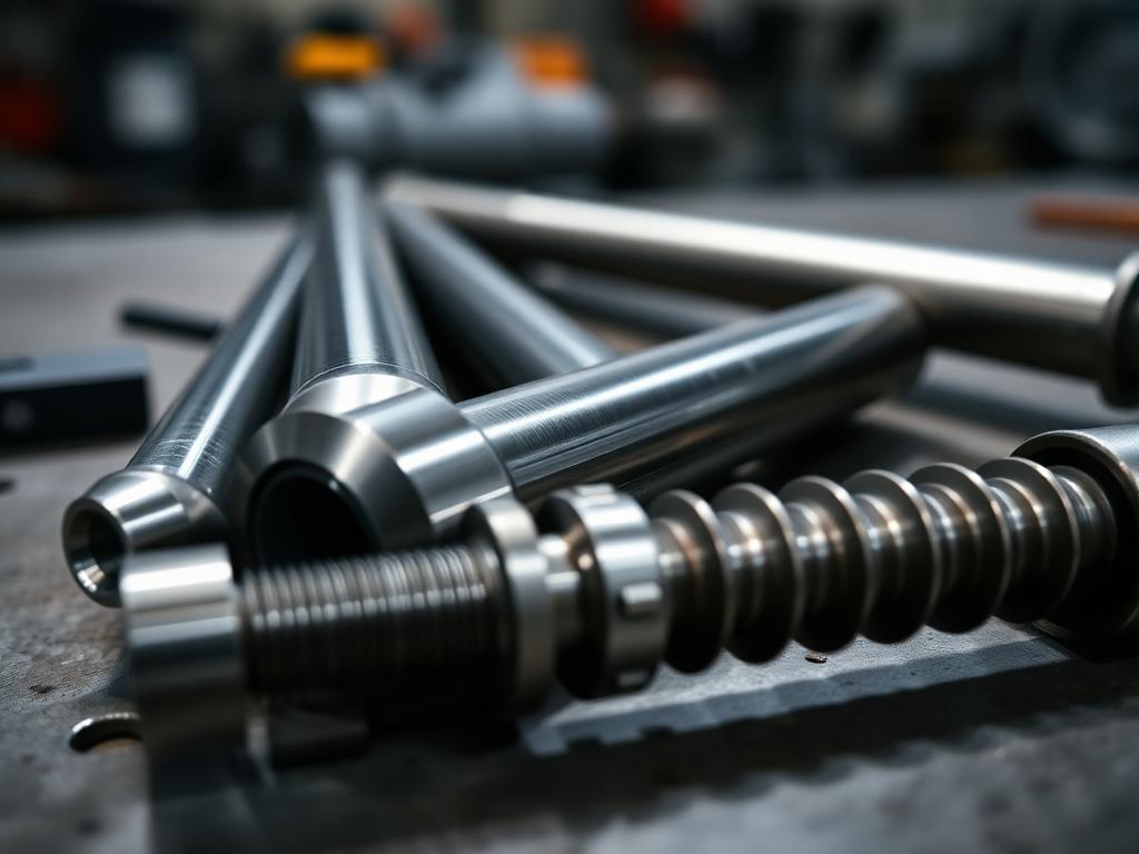 Shaft — precision machined engineering component